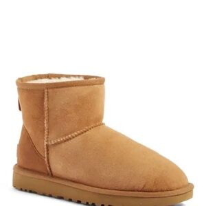 Classic UGG Tan Mini Ankle Boots